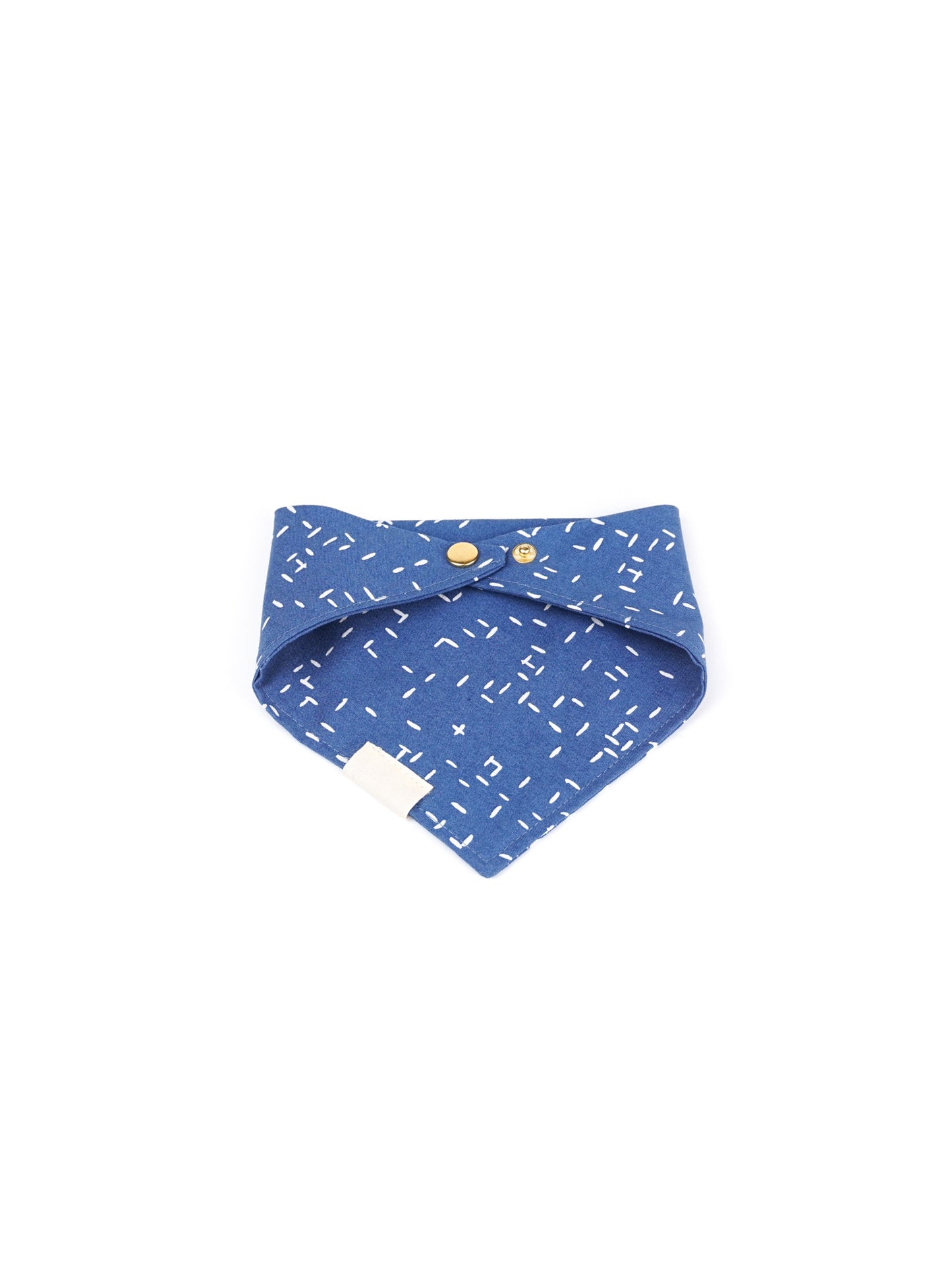 Pom & Chi small dog bandana Into the Blue back