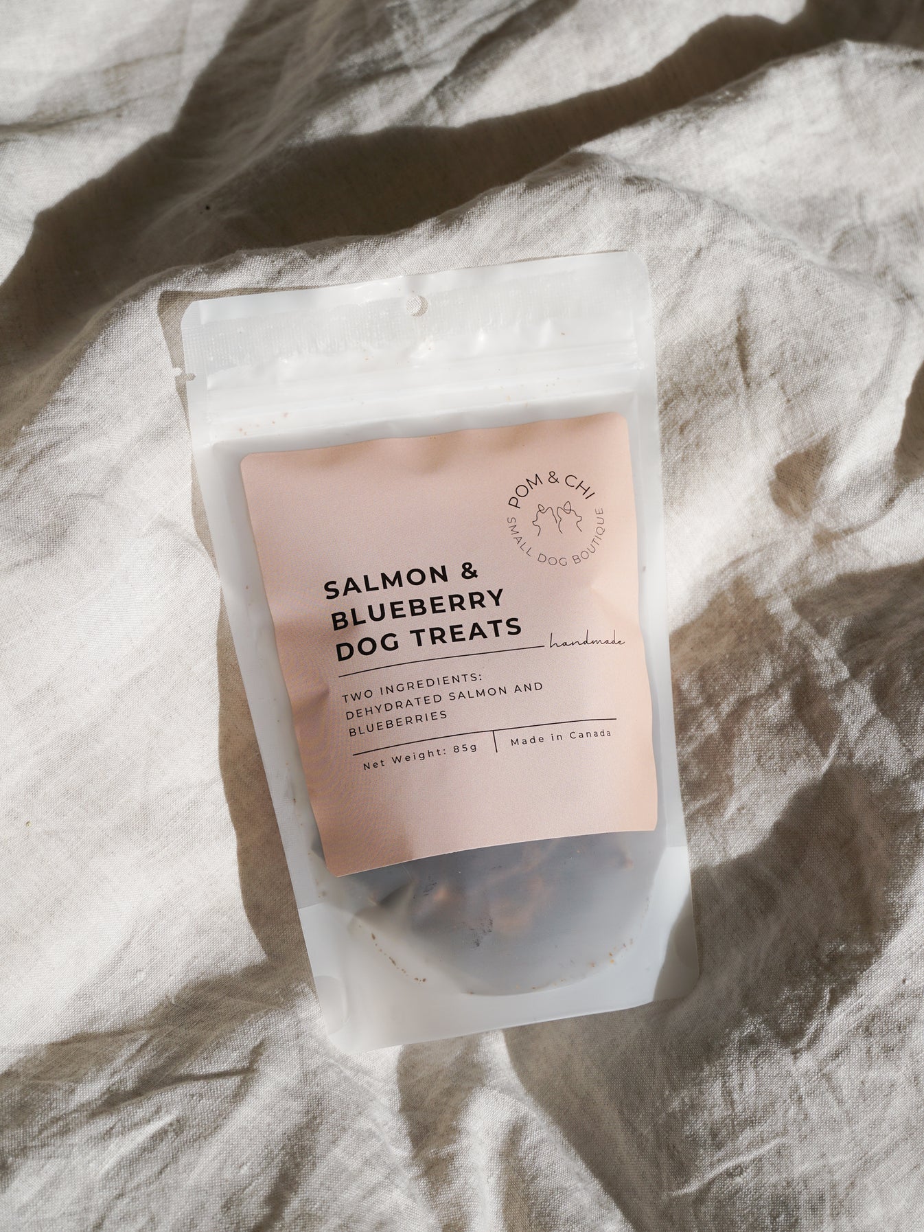 Wild Salmon & Blueberry Pom & Chi Pet Boutique