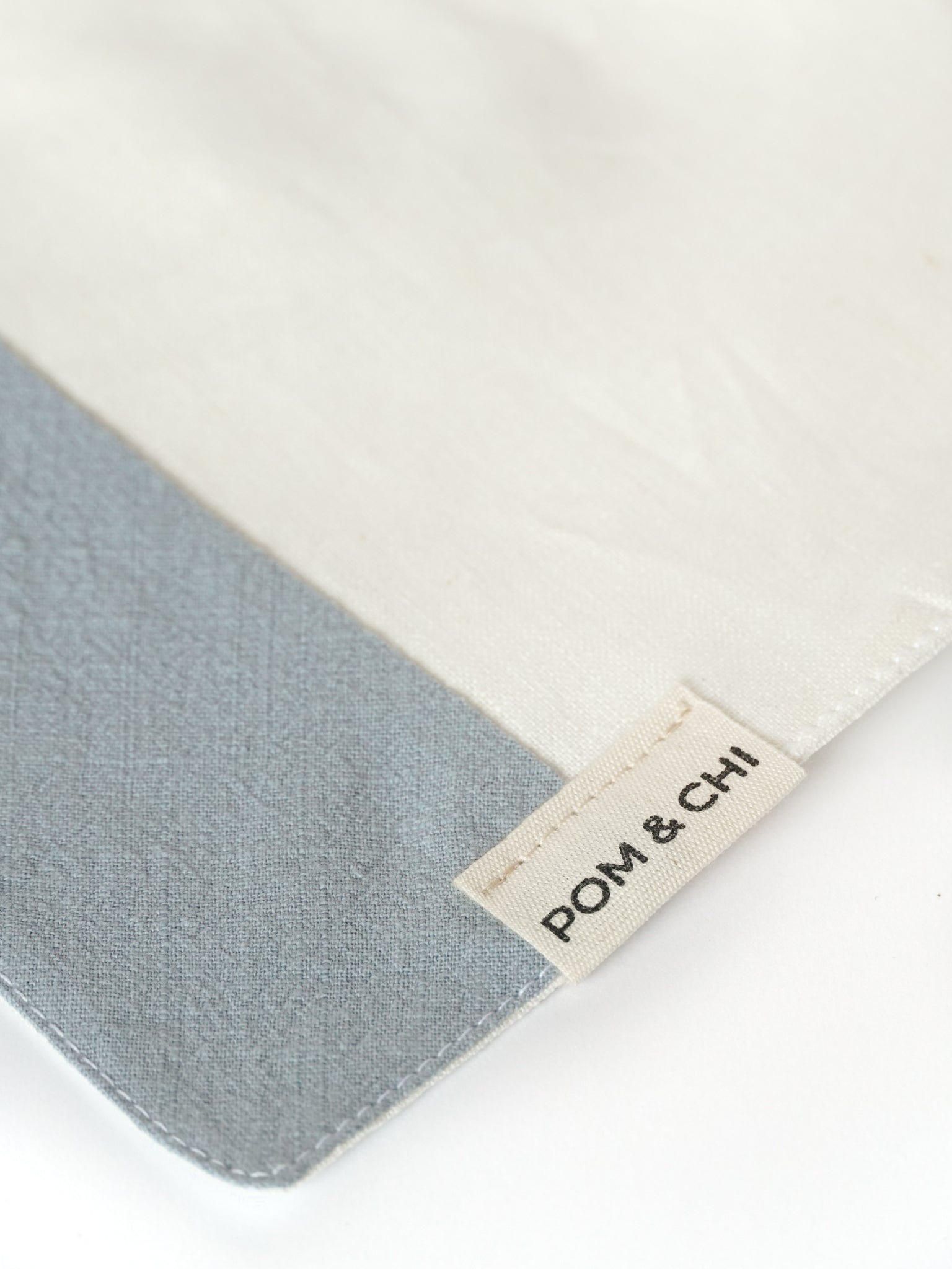 Pom & Chi Sustainable Small Dog Bandana Spring In My Step in Sky Blue