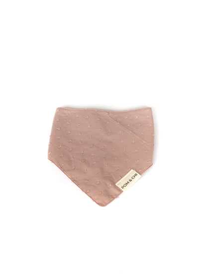 Pom & Chi Small Dog Bandana Bloom in Blush
