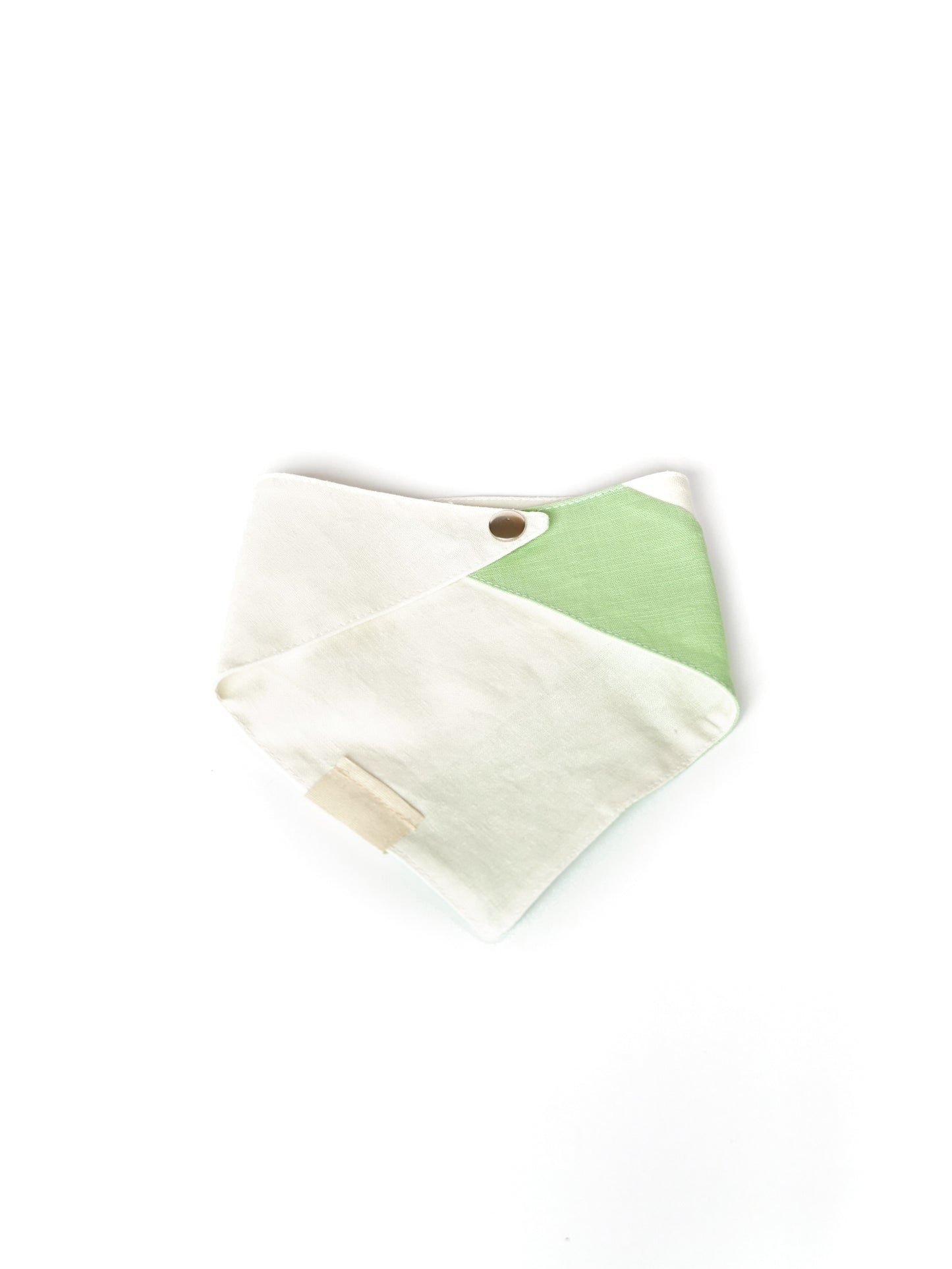 Pom & Chi Sustainable Small Dog Bandana Spring In My Step in Mint Green