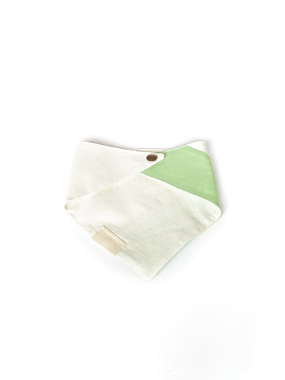 Pom & Chi Sustainable Small Dog Bandana Spring In My Step in Mint Green